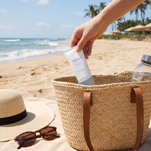 SKIN1004 Hyalu-Cica Water-Fit Sun Serum